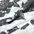 画像8: TO BE CHIC　レディース　ワンピース　フラワーレース　半袖　ひざ丈　モノトーン　黒　白　42号 (8)