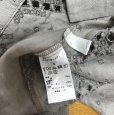 画像6: DoCLASSE ドゥクラッセ　レディース　前ボタン　リネンワンピース　ウエストリボン　グレージュ　刺繍　9号 (6)
