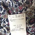 画像8: PINORE relax レディース　ワンピース　フレンチスリーブ　東欧プリント　フラワープリント　白　ピンク　ネイビー (8)