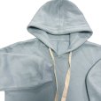 画像6: JUNOAH　裏起毛　スウェット　パーカーワンピース　ロングワンピース　ライトブルー (6)