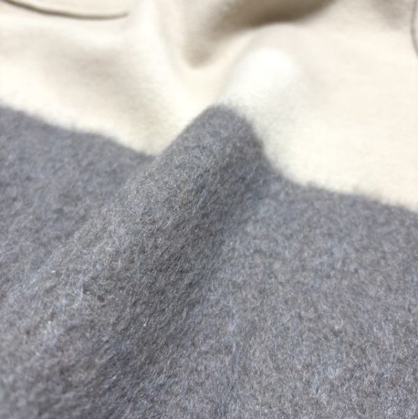 画像4: スチェッソ　シャギーウールワンピース　膝丈　ベージュ　あったかワンピース　40号 (4)