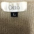 画像6: OTTO  オットー サマーニット 長袖 ニット 秋 ゴールド ラメ セーター L (6)