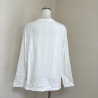 画像3: MIGNON ロゴプリント　レディース　ロングTシャツ 長袖カットソー　ロンＴ　ホワイト