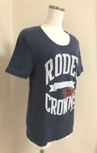 画像2: ロデオクラウンズ RODEO CROWNS 半袖スウェットトップス 青