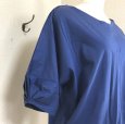 画像2: a.v.v きれいめ Tシャツ ふんわり袖 半袖 ブルー Ｓ 40代 50代 (2)