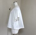 画像2: TOMORROWLAND(トゥモローランド)Ｔシャツ  裾広がり 半袖 きれいめ ホワイト Ｓ (2)