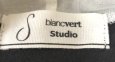 画像8: blancvert（ブランベール）お洒落 フード付き プルオーバー 5分袖 黒 (8)