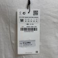 画像4: ザラ　ZARA　レディース　半袖　カットソー　パール付き　白　ホワイト　無地　M (4)