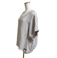 画像2: メルシーボークー　mercibeaucoup,　半袖　Tシャツ　カットソー　ライトグレー (2)