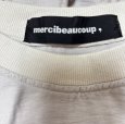 画像5: メルシーボークー　mercibeaucoup,　半袖　Tシャツ　カットソー　ライトグレー (5)