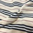 画像5: バーバリー　レディース　鹿の子ポロシャツ　半袖　ベージュ　M　ボーダー (5)