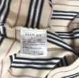 画像6: バーバリー　レディース　鹿の子ポロシャツ　半袖　ベージュ　M　ボーダー (6)