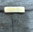 画像4: ドロア　DOROA　レディース　半袖カットソー　レーヨンカットソー　グレー　前下がり (4)