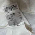 画像8: sutseso（スチェッソ）レディース　半袖カットソー　フレンチスリーブ　白　無地　レース付き　40号 (8)