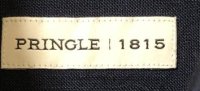 画像3: pringle 1815 メンズ レギュラーカラー 7分袖シャツ ネイビー 40号