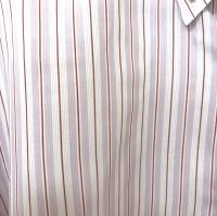画像3: ライカ メンズ ボタンダウン シャツ 半袖 マルチストライプ ホワイト ピンク L