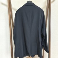 画像2: H by FIGER（エイチバイフィガー）メンズ　ビジネスジャケット　シングル　テーラードジャケット　6L　濃紺　無地　夏