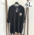 画像1: タグ付き　BEN　DAVIS　ベンデイビス　　メンズ 　ヘビーウェイト　Tシャツ　半袖　6L　黒 (1)