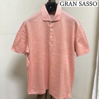 画像1: GRAN SASSO グランサッソ　メンズ　ポロシャツ　半袖　オレンジ