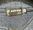 画像4: LOTTO ロット メンズ 大きいサイズ　トレーナー　ハーフジップ 杢 裏ボア　6L　ネイビー (4)