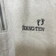 画像4: HANG TEN　メンズ　大きいサイズ　裏起毛　ハーフジップ　長袖トレーナー　5L　ベージュ (4)