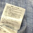 画像8: DANIEL DODD　メンズ　シャツ　半袖　ボタンダウンシャツ　リネンシャツ　 ブルー　4L (8)