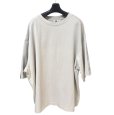 画像1: ユニクロ　エアリズム　メンズ　Tシャツ　大きいサイズ　 コットン　オーバーサイズ　　5分袖　4XL　グレー (1)