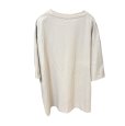 画像2: ユニクロ　エアリズム　メンズ　Tシャツ　大きいサイズ　 コットン　オーバーサイズ　　5分袖　4XL　グレー (2)