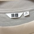 画像3: ユニクロ　エアリズム　メンズ　Tシャツ　大きいサイズ　 コットン　オーバーサイズ　　5分袖　4XL　グレー (3)