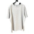 画像1: ユニクロ　メンズ　Tシャツ　大きいサイズ　クルーネック　半そで　4XL　グレー (1)