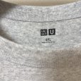 画像3: ユニクロ　メンズ　Tシャツ　大きいサイズ　クルーネック　半そで　4XL　グレー (3)