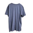 画像2: BACK POINT　メンズ　半袖　Tシャツ　無地　ポケット付き　ネイビー　5L　大きいサイズ (2)