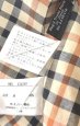 画像6: DAKS　メンズ　シャツ　長袖　レギュラーカラー　クラシックチェック　ブラウン　L　 (6)