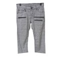 画像1: LEE　メンズ　クロップドパンツ　フラップジッパー　グレンチェック　30 (1)