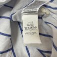 画像7: POLO RALPH LAUREN　ポロラルフローレン　メンズ　リネンシャツ　7分袖　カジュアルシャツ　ホワイト　ストライプ　ブルー　M　 (7)