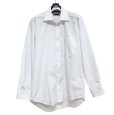 画像1: イオン　メンズ　礼服用　カッターシャツ　形態安定　長袖　白　ホワイト (1)