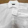 画像3: イオン　メンズ　礼服用　カッターシャツ　形態安定　長袖　白　ホワイト (3)