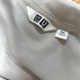 画像3: ユニクロ　U　メンズ　半袖Tシャツ　エアリズムコットンオーバーサイズTシャツ/5分袖　ライトグレー　3XL　 (3)
