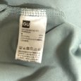 画像5: GU　メンズ　半袖Tシャツ　ドライポンチクルーネックT(5分袖)　3XL　グリーン (5)