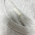 画像3: GU　メンズ　スウェT(5分袖)　半袖Tシャツ　霜降りグレー　3XL　 (3)