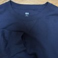 画像4: ユニクロ　メンズ　トレーナー　長袖　スウェットシャツ 3XL　紺 (4)