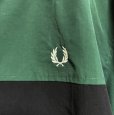 画像4: FRED PERRY　フレッドペリー　スタジアムジャンパー　撥水ブルゾン　グリーン　ブラック　 (4)
