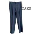 画像1: DAKS　ダックス　メンズ　スラックス　ビジネスパンツ　夏　ネイビー　紺　85 (1)