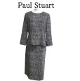 画像1: Paul Stuart(ポールスチュアート)　レディース　セットアップ　ブラウス　ひざ丈スカート　M (1)