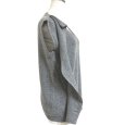 画像3: PRADA　プラダ　カシミヤ　ニットベスト　グレー　フリル付き　38号 (3)