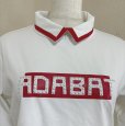 画像2: アダバット adabat　レディース 　ゴルフシャツ　襟付きシャツ 　長袖　ホワイト　M (2)
