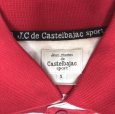 画像7: カステルバジャック　レディース　ポロシャツ　半袖　ゴルフウェア　くまワッペン　ボーダー　赤　白 (7)