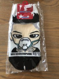 画像1: BIGBANG SOL ソル キャラクター 靴下 レディースソックス