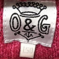 画像3: OCEAN&GROUND 子ども服 セーター 女の子 クルーネック ニット ショッキングピンク 150