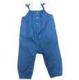 画像2: BABY　GAP　オールインワン　ロングパンツ　80　デニム (2)